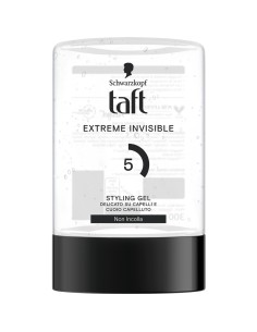 Taft Gel Per Capelli 300ml - 05 Extreme - Extreme Invisible